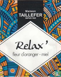 Maison Taillefer tea bags and tea labels catalogue