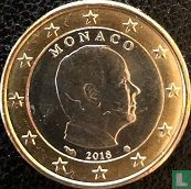 Monaco 1 euro 2018