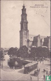Amsterdam  Prinsengracht en Westertoren