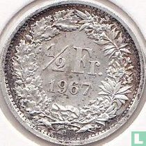 Schweiz ½ Franc 1967