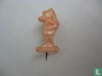 Omhoog kijkende dwerg [roze]