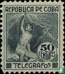Timbre télégraphe
