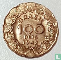 Brasilien 100 Réis 1942