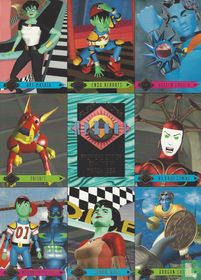Fleer Ultra Reboot 9 Card Uncut Promo sheet
