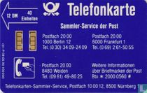 Sammler-Service der Post