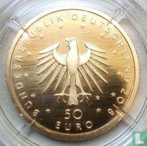Allemagne 50 euro 2018 (G) "Double bass"