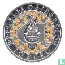 Autriche 10 euro 2018 (BE) "Uriel - The Illuminating Angel"