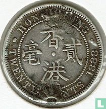 Hongkong 20 Cent 1888