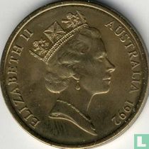 Australia 5 dollars 1992 "International Space Year"