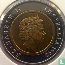 Australie 5 dollars 1998 "70 years of the Royal Flying Doctor Service"