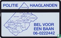 Politie Haaglanden Bel voor een baan