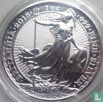 United Kingdom 2 pounds 2018 (type 2 - colourless)