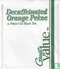 Decaffeinated Orange Pekoe & Pekoe Cut Black Tea