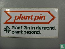 plant pin in de grond plant gezond
