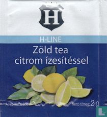 Zöld tea citrom ízesítéssel