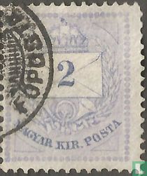 Brief, Krone und Posthorn