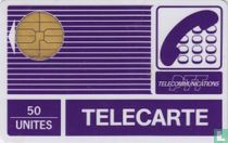 Télécarte 50 unités