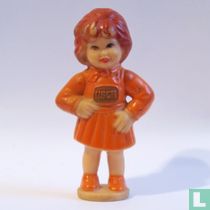 Usch [oranges Kleid]