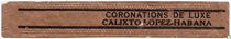 Coronations de Luxe - Calixto Lopez - Habana