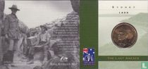 Australië 1 dollar 1999 (folder - S) "The last Anzacs"