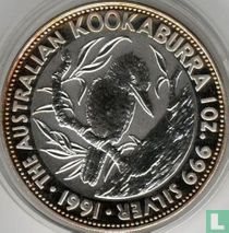 Australien 5 Dollar 1991 "Kookaburra"