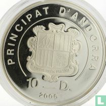 Andorra 10 diners 2006 (PROOF) "Nativity scene"