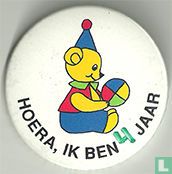 Hoera, ik ben 4 jaar [groen]
