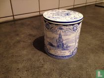 Echte Goudse Siroopwafels Holland Delfts blauw