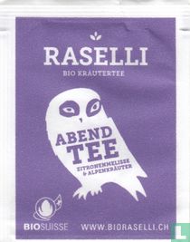 Raselli sachets de thé catalogue