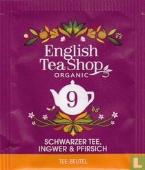  9 Schwarzer Tee, Ingwer & Pfirsich