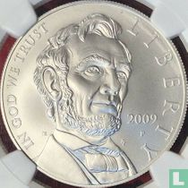 États-Unis 1 dollar 2009 "Bicentenary Birth of Abraham Lincoln"