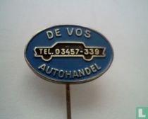 De Vos autohandel Tel.03457-339