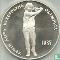 Andorra 20 diner 1987 "Tennis nieuwe Olympische discipline"