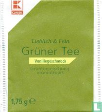 Grüner Tee Vanillegeschmack