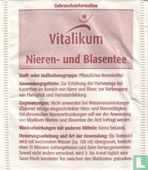 Vitalikum tea bags catalogue
