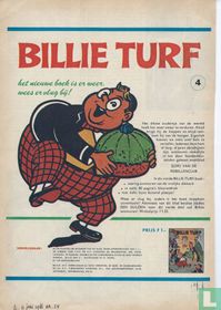 Billie Turf - Het nieuwe boek is er weer, wees er vlug bij!