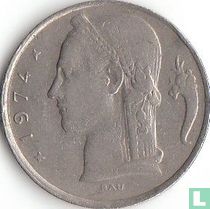 Belgique 5 francs 1974 (NLD - frappe monnaie - avec RAU) acheter