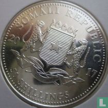 Somalia 50 Shilling 2017 (Silber) "Elephant"