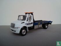 International DuraStar Flatbed Tow Truck