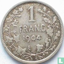 België 1 franc 1904 (FRA - TH VINÇOTTE)