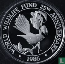Samoa 10 tala 1986 (PROOF) "25th Anniversary of World Wildlife Fund"
