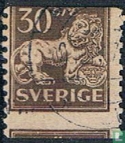 Standing lion