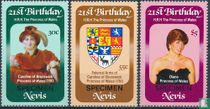 Princess Diana, with overprint