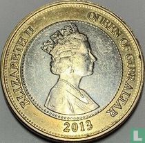 Gibraltar 2 pounds 2013 "Battle of Trafalgar in 1805"