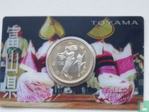 Japan 500 yen 2011 (coincard - jaar 23) "Toyama"