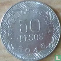 Colombia 50 pesos 2016