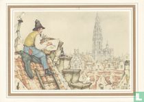 De dakschilder - Anton Pieck