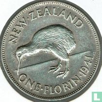New Zealand 1 florin 1941