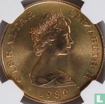Gibraltar 50 pounds 1980 "175th anniversary of the death of admiral Nelson"