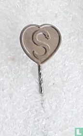 S (slang in hart) [zilver]